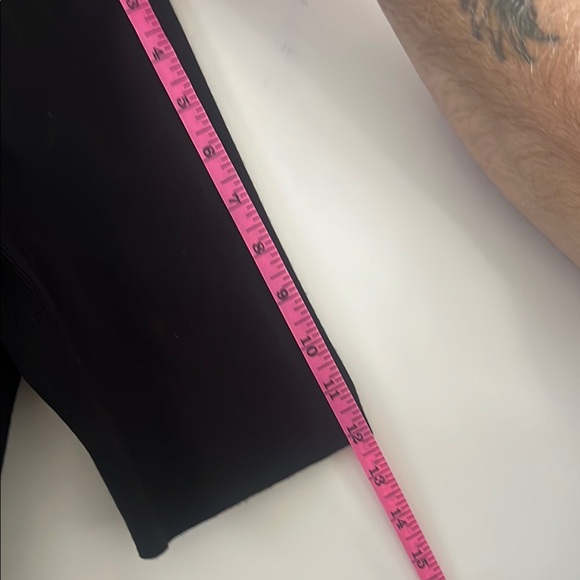 Anne Klein Black Dress with White Stripes Size L - Picture 11 of 16